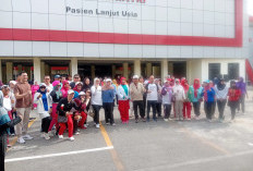 Walikota Bersamai Lansia Dalam Peringatan Hari Lansia Internasional di RSUD Depati Hamzah