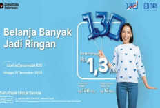 HUT Ke-130 BRI Hadirkan Diskon Fantastis untuk Liburan dan Belanja Akhir Tahun