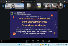 Kanwil Kemenkum Babel Perdalam Penyesuaian Ketentuan Pidana dalam Perda Pascaberlakunya KUHP Nasional