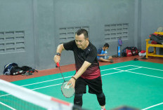 Semarak Hari Pengayoman Ke-81, Kanwil Kemenkum Babel Gelar Turnamen Badminton Antarpegawai