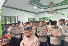 Peduli dan Bela Sungkawa Bencana di Sumatera, Personel Polres Basel Sholat Ghoib dan Doa Bersama 
