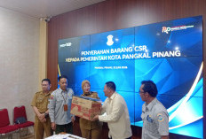 Wawako Apresiasi CV.MMS Babel Serahkan CSR 2 Unit Mesin Senso Bagi BPBD Pangkalpinang