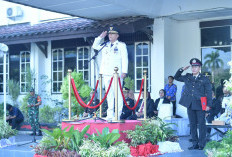 Pimpin Upacara Peringatan, Bupati Fery Ingatkan Makna Pancasila