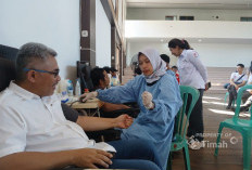 Donor Darah HUT ke-50 PT Timah Raup 86 Kantong, Stok PMI Bangka Barat Makin Aman