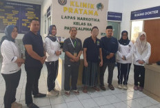 Tergerak Lihat Rekan Satu Sel Mengaji, Napi Lapas Narkotika Pangkalpinang Jadi Mualaf