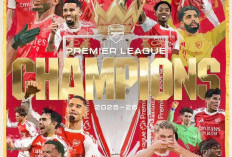 22 Tahun Menanti, Akhirnya Arsenal Juara Lagi 