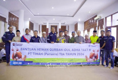 PT Timah Kembali Distribusikan Hewan Kurban, Bupati Bateng: Bentuk Kepedulian yang Konsisten