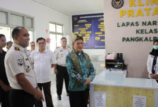 DPD RI Soroti Overcrowding Lapas, Bahar Buasan Cek Langsung Kondisi Lapas Narkotika Pangkalpinang