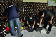 Perkuat Kepercayaan Publik, Lapas Pangkalpinang Kembali Geledah Kamar Warga Binaan di Malam Hari