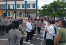 Polresta Pangkalpinang Gelar Latihan Dalmas, Asah Kesiapan Hadapi Situasi Unjuk Rasa