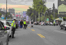 Kawal Salat Id, Satlantas Polresta Pangkalpinang Pastikan Arus Lalu Lintas Tetap Lancar