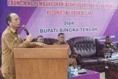 Pemkab Bangka Tengah bangun jalan desa senilai Rp45 miliar