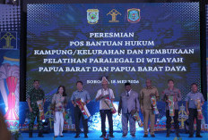 Perkuat Akses Keadilan, Menteri Hukum Resmikan Ribuan Posbankum di Papua Barat dan Papua Barat Daya