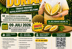 Pemprov Babel Gelar Kontes Durian Tingkat Provinsi, Dorong Durian Lokal Tembus Pasar Nasional