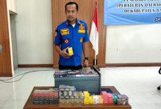 Razia Rokok Ilegal, Satpol PP Bangka Amankan 500 Kotak 