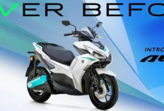 Yamaha Luncurkan Aerox Listrik, Sekali Cas Bisa Menempuh 160 Km
