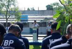 Lapas Narkotika Pangkalpinang Tanamkan Semangat Kebangkitan dan Nasionalisme pada Warga Binaan