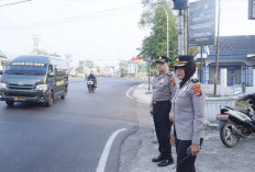 Kapolresta Pangkalpinang Indra Turun Langsung ke Jalan, Pastikan Arus Pagi Lancar dan Pelajar Aman