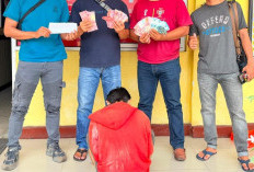 Maling Bobol Kamar Lansia di Pangkalpinang, Baru Gasak Rp 9,2 Juta Langsung Diciduk Polisi