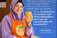 ​Dukungan Bank Sumsel Babel Antar Minuman Jeruk ‘ORENJI’ Sukses Kembangkan Bisnis