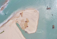 PT TIMAH Tbk Lakukan Pengerukan Muara Air Kantung, Nelayan Berharap Akses Keluar Masuk Kapal Bisa Lancar