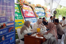 Pemeriksaan Kesehatan Gratis Bulan Bakti HUT ke-50 PT Timah Disambut Antusias