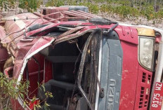 Mobil Damkar Belitung Kecelakaan, Terbalik Saat Menuju Lokasi Karhutla, 3 Petugas Luka