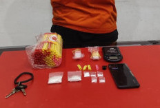 Polisi Bekuk Pengedar Sabu di Sungailiat, 17 Gram Barang Bukti Disita