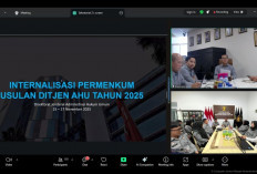 Perkuat Pemahaman Regulasi, Kanwil Kemenkum Babel Ikuti Sosialisasi Permenkum Tusi Ditjen AHU Tahun 2025