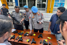 Polresta Pangkalpinang Cek Senjata Api Personel, Pastikan Penggunaan Sesuai SOP