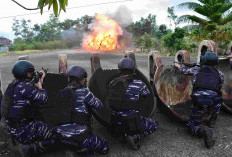 Latihan Perang, TNI AL Kerahkan 9 KRI, 7 Pesawat dengan Teknologi Terkini di Sungailiat
