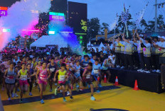 Semarak HUT Bhayangkara ke 80, Ribuan Pelari Meriahkan Bhayangkara Babel Run 2026