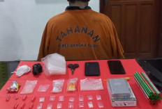 Dikira Transaksi Di Kuburan Aman, BD Sabu Ini Disikat Polres