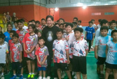 Legenda Liem Swie King Kunjungi Bangka, Gelar Coaching Clinic dan Temui Atlet Klub