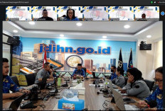 Kanwil Kemenkum Babel Ikuti Sosialisasi Pedoman Pelaporan dan Penilaian Kinerja Anggota JDIHN Tahun 2026