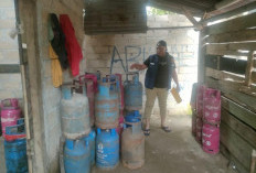 Gudang Pengoplosan Gas LPG di Bateng Digerebek, 2 Orang dan Ratusan Tabung Diamankan