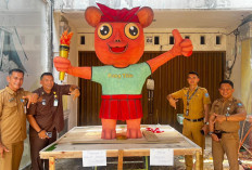 Ketua PB Porprov Babel Kunjungi SD Negeri 18, Patung Bang Tilin Resmi Dihibahkan