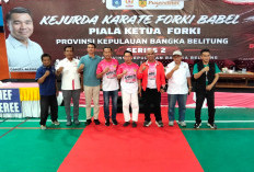 Ratusan Atlet Bertanding di Kejurda Karate FORKI Babel Seri 2 Tahun 2026