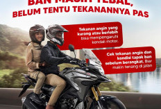 Ban Masih Tebal, Belum Tentu Tekanannya Pas: Honda Babel Ajak Pengendara Cek Tekanan Ban Sebelum Berkendara
