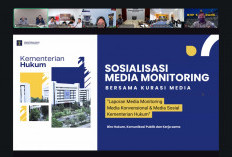 Kemenkum Babel Ikuti Sosialisasi Media Monitoring Tahun 2026 untuk Penguatan Pengelolaan Informasi Publik