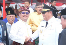 Kanwil Kemenkum Babel Hadiri Upacara Peringatan Hari Jadi ke-25 Provinsi Kepulauan Bangka Belitung