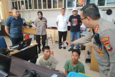 Dua Jambret Residivis Asal Sumsel Diringkus Polresta Pangkalpinang, Beraksi di Enam TKP