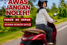 Awas Jangan Noleh! Tunas Honda Ingatkan Pengendara: Fokus ke Depan, Keselamatan Nomor Satu