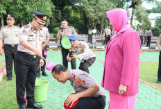 54 Personel Polres Basel Naik Pangkat, 2 Perwira ke AKP 