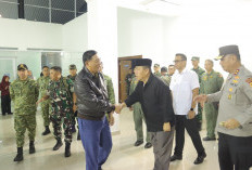 Gubernur Hidayat Arsani Sambut Kedatangan Menhan RI dan Panglima TNI di Babel