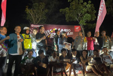 Ratusan Peserta Ramaikan Lomba Lari Malam Vario Berlari, Mendadak Atlet di Toboali