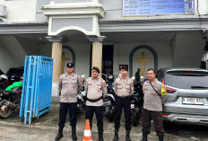 Polresta Pangkalpinang Amankan Perayaan Kenaikan Isa Almasih, Pastikan Wilkum Tetap Kondusif   