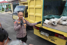 Upaya Penyelundupan Pasir Timah ke Malaysia Digagalkan Polres Babar, 5 Orang Diamankan