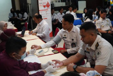 Imigrasi Pangkalpinang Gelar Donor Darah Peringati Hari Bhakti Imigrasi ke-76