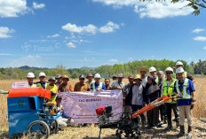 PT TAJ Anak Usaha PT Timah Dukung Ketahanan Pangan Lewat Bantuan Alat Pertanian 